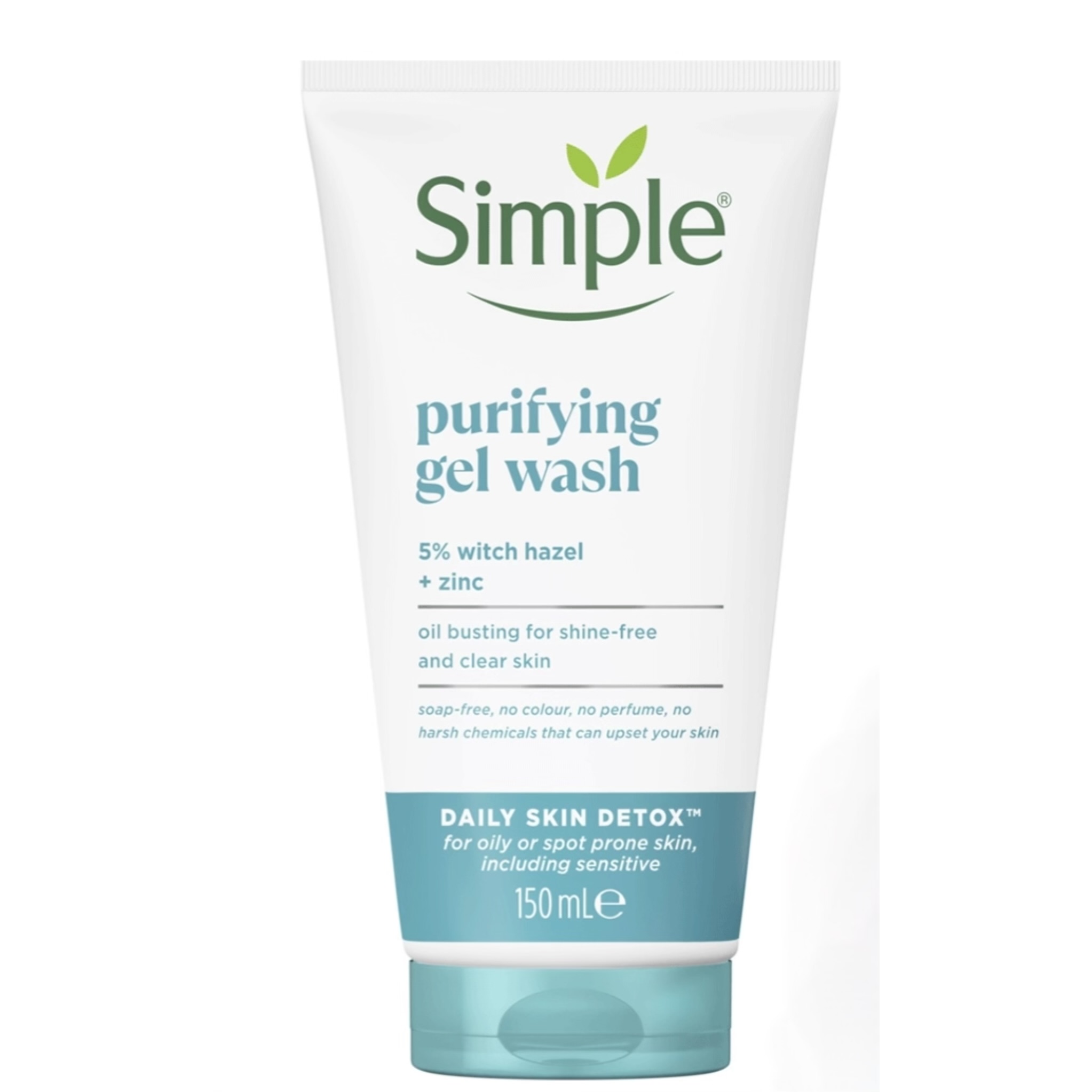 ژل شستشوی صورت حاوی زینک مناسب پوست های چرب و حساس سیمپل