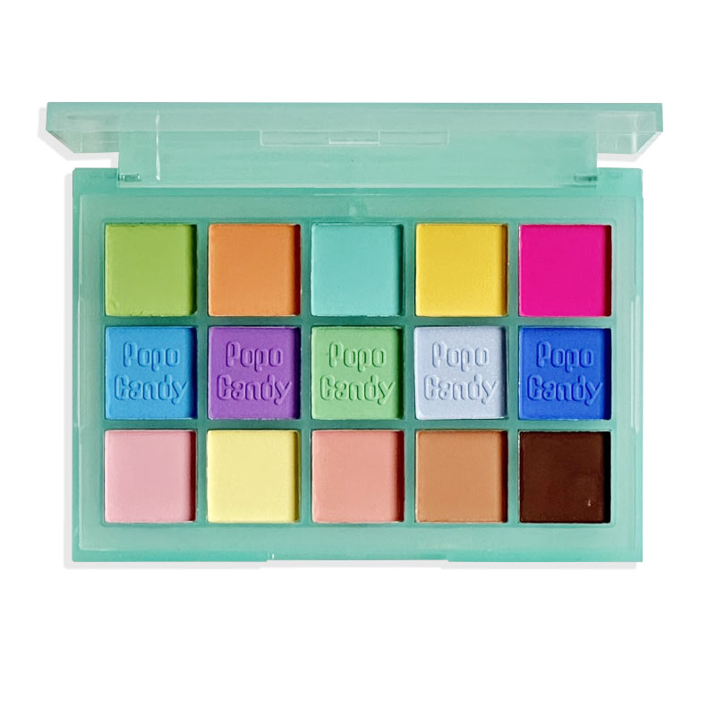 پالت سایه 15 رنگ فانتزی پوپو